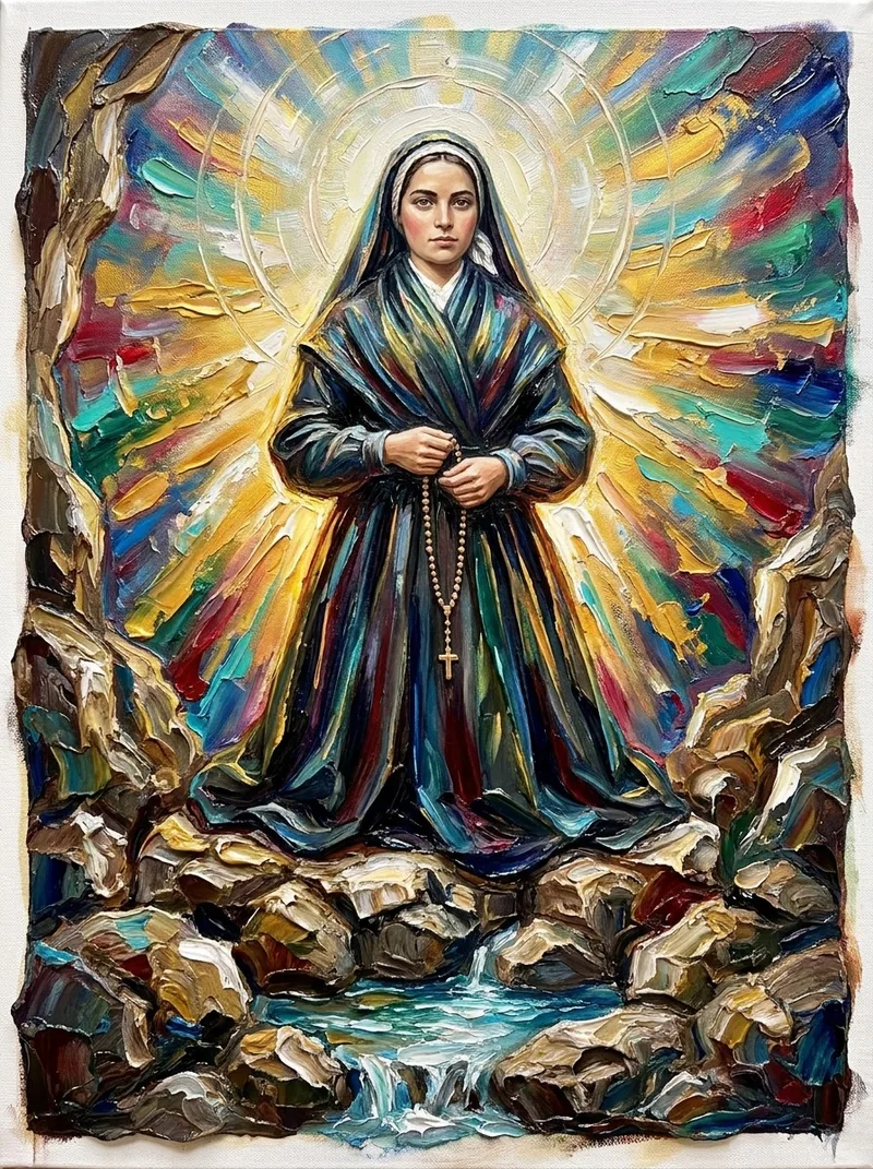 Vidente de Lourdes, Mensageira da Imaculada, A Santa da Gruta, Protetora dos Enfermos, A Humilde Pastora de Massabielle
