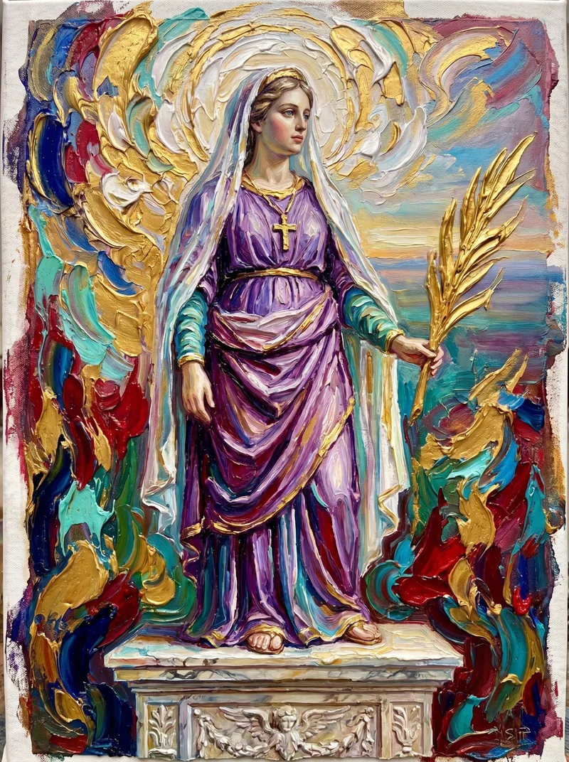 Protetora de Fermo, Mártir da Sabedoria, Intercessora das Causas Difíceis, Custódia da Fé Inabalável